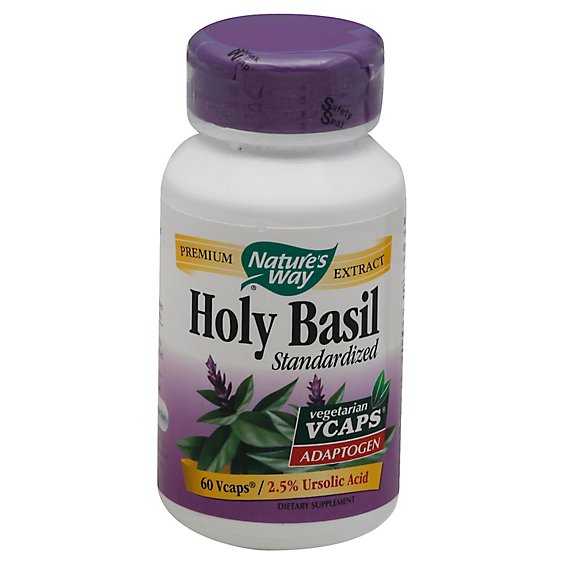 Natures Way Holy Basil Extract - 60CT