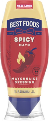 Best Foods Spicy Mayonnaise Squeeze Bottle -  11.5 Fl. Oz - Image 2