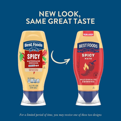 Best Foods Spicy Mayonnaise Squeeze Bottle -  11.5 Fl. Oz - Image 5