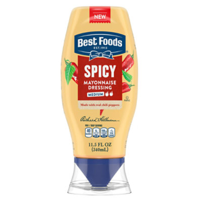 Best Foods Spicy Mayonnaise Squeeze - 11.5 Oz