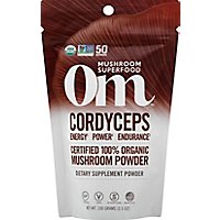 Om Superfood Powder Cordyceps Stamina With Endurance - 3.5 OZ - Image 2