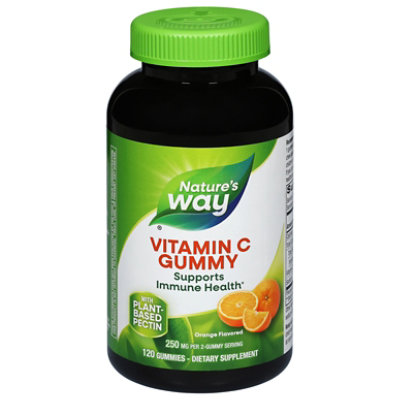 Natures Way Vitamin C-250 Mg-gummy - 120CT - Image 3