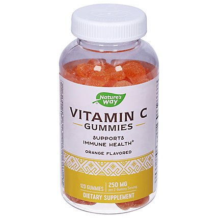 Natures Way Vitamin C-250 Mg-gummy - 120CT - Image 2