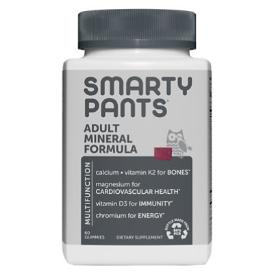 SmartyPants Adult Vitamins Mineral Formula Gummies - 60 Count - Image 3