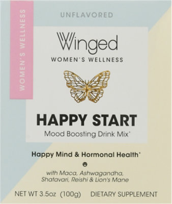 Winged Happy Start Mood Boosting Drink Mix - 3.5 Oz - Image 2