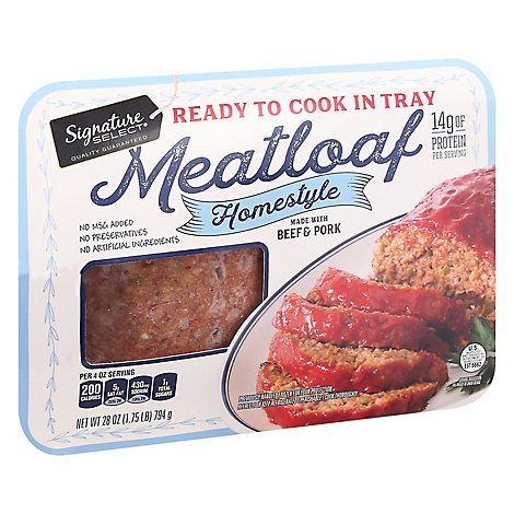 Signature Select Meatloaf Homestyle - 28 OZ