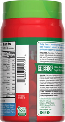 Natures Truth Just 4 Kids Multivitamin + Probiotic Gummies - 60 Count - Image 6