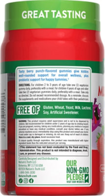 Natures Truth Just 4 Kids Multivitamin + Probiotic Gummies - 60 Count - Image 3