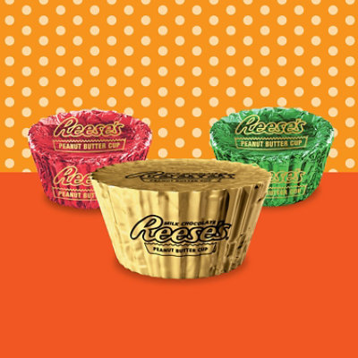 REESE'S Miniatures Milk Chocolate Peanut Butter Cups Christmas Candy Bag - 17.1 Oz - Image 3