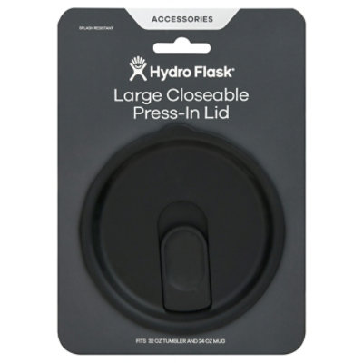 Hydro Flask L Closeable Prs In Lid Blk - EA - Image 3