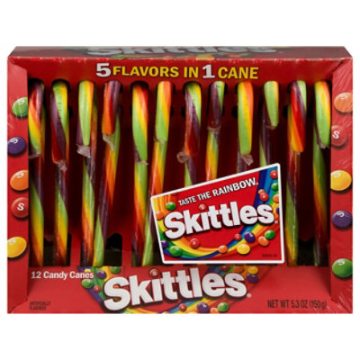 Skittles Canes 5 Flavor - 5.3 OZ - Image 3