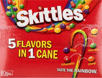 Skittles Canes 5 Flavor - 5.3 OZ - Image 6