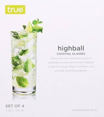 True Highball Glass 16 Oz - 4CT - Image 4