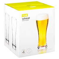 True Wheat Beer Glasses - 4CT - Image 1