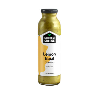 Gotham Greens Dressing Lemon Basil Vinaigrette 10oz - 10 OZ - Image 1