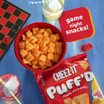 Cheez-It Puffd Cheesy Baked Snacks Double Cheese Puffed Snack Crackers - 5.75 Oz - Image 6