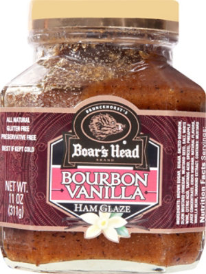 Boars Head Bourbon Vanilla Ham Glaze - 11 OZ - Image 1