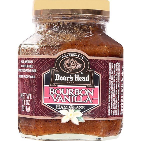 Boars Head Bourbon Vanilla Ham Glaze - 11 OZ