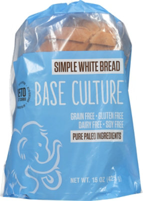 Base Culture Bread White Frozen - 15 OZ - Image 2