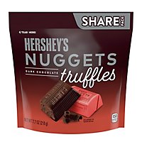 Hersheys Dark Chocolate Nuggets Truffles Share Pack Stand Up Bag - EA - Image 2