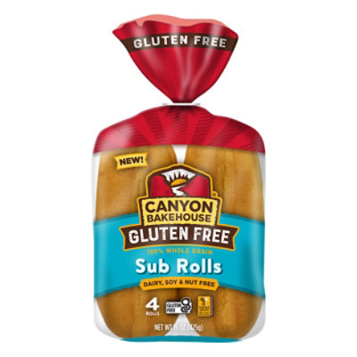 Canyon Bakehouse Rolls Frz Sub - 15 OZ