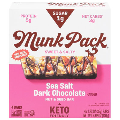 Munk Pack Bar Seasalt Dark Chocolate - 4.92 OZ - Image 3