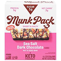 Munk Pack Bar Seasalt Dark Chocolate - 4.92 OZ - Image 2