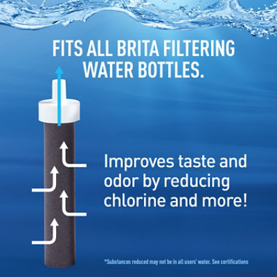 Brita BPA Free Premium Water Bottle Replacement Filters - 3 Count - Image 4