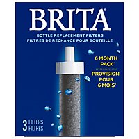 Brita BPA Free Premium Water Bottle Replacement Filters - 3 Count - Image 1