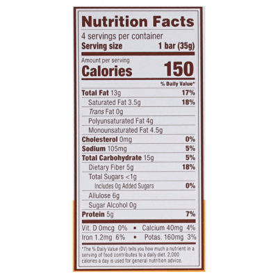 Munk Pack Bar Peanut Butter Dark Choc - 4.92 OZ - Image 4