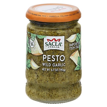 Sacla Pesto Wild Garlic - 6.7 OZ - Image 1