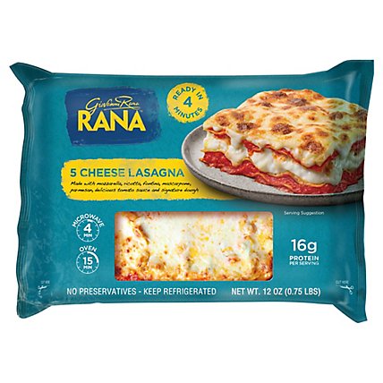 Giovanni Rana Single Serve 5 Cheese Lasagna - 12 Oz. - Image 2