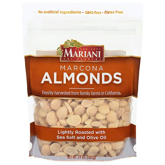 Marcona Almonds Lightly Roasted With Sea Salt And Olive Oil - 14 OZ