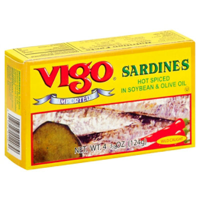 Vigo Sardine Spiced - 4.37 OZ - Image 1