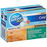 Alka-Seltzer Plus Cold Power Fast Day Night - 20 Count - Image 1