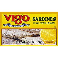 Vigo Sardine Lemon - 4.37 OZ - Image 2