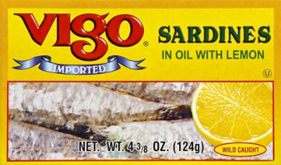 Vigo Sardine Lemon - 4.37 OZ - Image 2