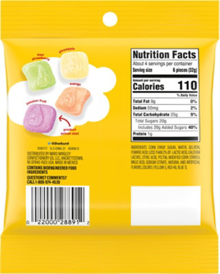 Starburst Airs Sour Tropical Gummy - 4.3 Oz - Image 6