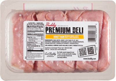 Buddig Deli Honey Ham Tray - 9 OZ - Image 6