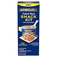 Armour Star Original Potted Meat Snack Kit - 3.42 Oz - Image 1