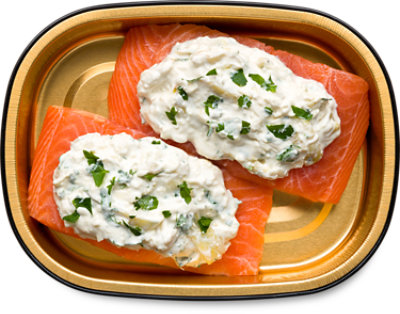 ReadyMeals Stuffed Salmon With artichoke - 1 Lb - Image 1