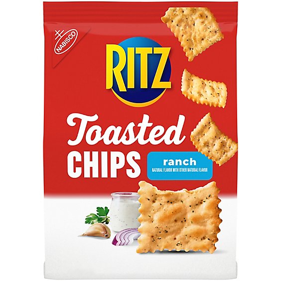 Ritz Ranch Ranch Toasted Chips - 8.1 Oz