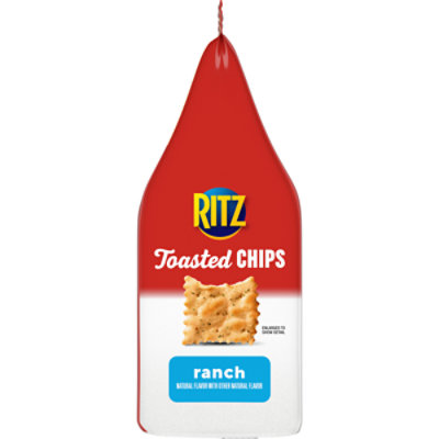 RITZ Toasted Chips Ranch Crackers - 8.1 Oz - Image 2