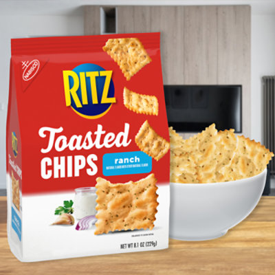 RITZ Toasted Chips Ranch Crackers - 8.1 Oz - Image 5