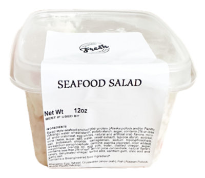 Shaws Seafood Salad - 12 OZ - Image 1