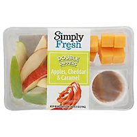 Simply Fresh Double Dippers Apples Caramel & Cheddar - 5.55 OZ - Image 3