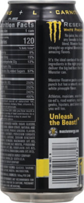 Monster Energy Reserve White Pineapple Energy Drink - 16 Fl. Oz. - Image 6