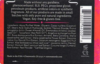 Saavy Naturals Bulgarian Rose Handcrafted Soap - 5 OZ - Image 4