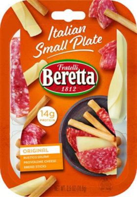 Beretta Small Plate Rustico Salami Provolone Cheese Breadstick - 2.5 OZ