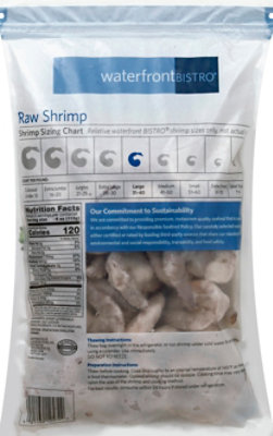 Waterfront Bistro Shrimp Raw 31-40 Ct P&d Tail Off - 2 LB - Image 3